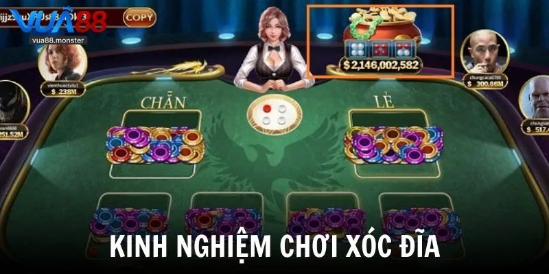 Kinh nghiệm chơi xóc đĩa luôn thắng